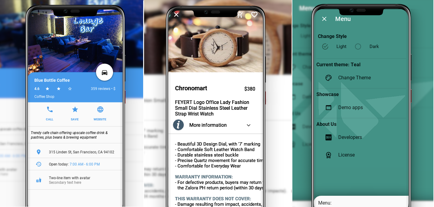 KivyMD showcase image